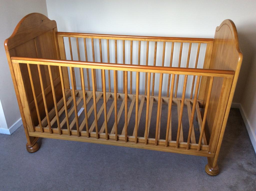 mamas and papas pine cot